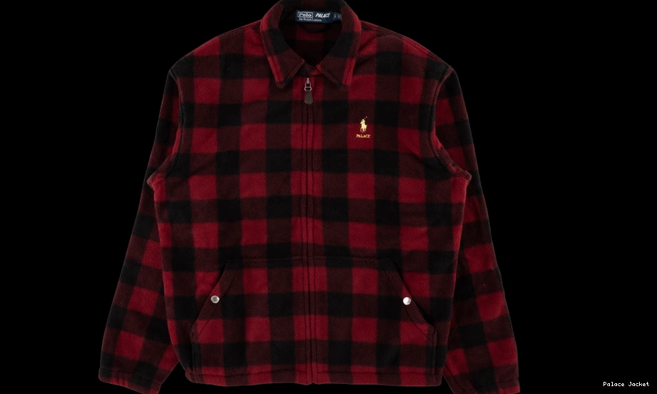 Palace Palace" Harrington Polar Fleece "Ralph Lauren X 0818